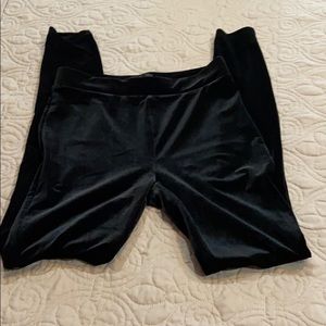 J. Crew velvet leggings